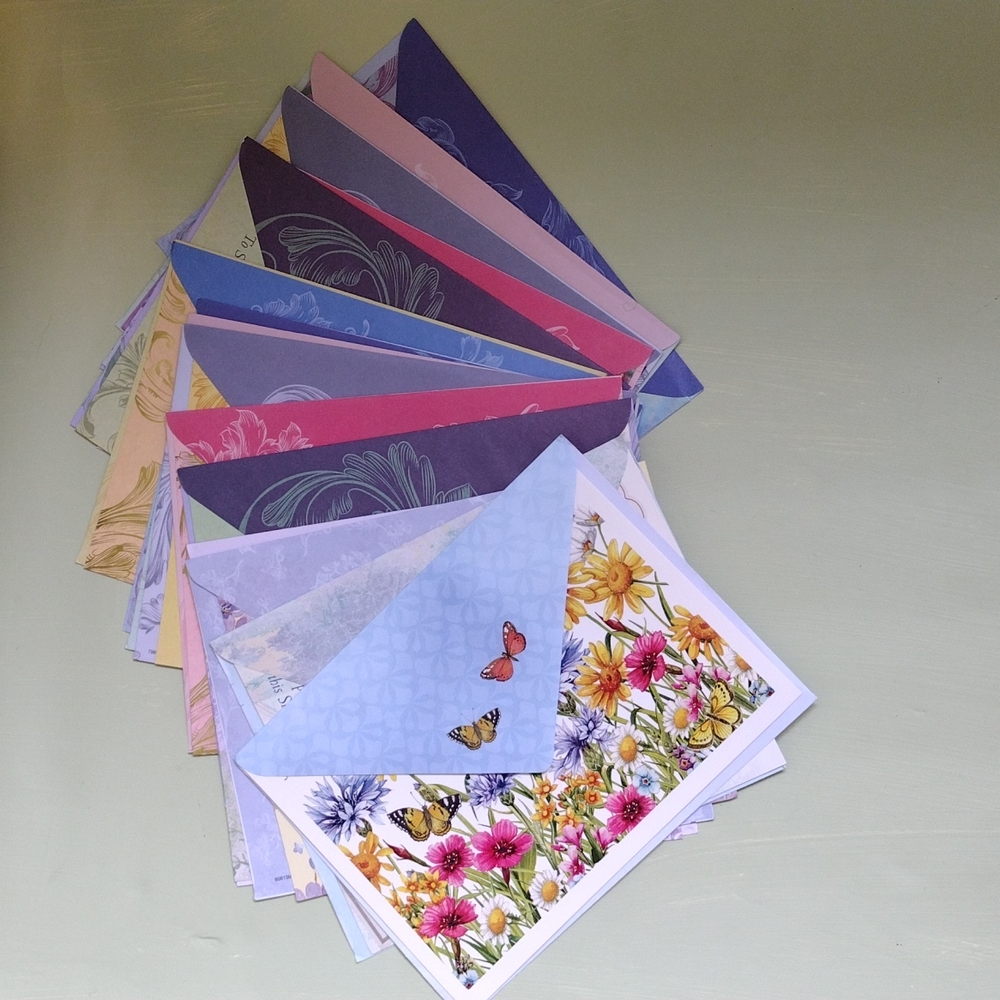 Home - 30 Birthday Cards - matching card to envelope designs